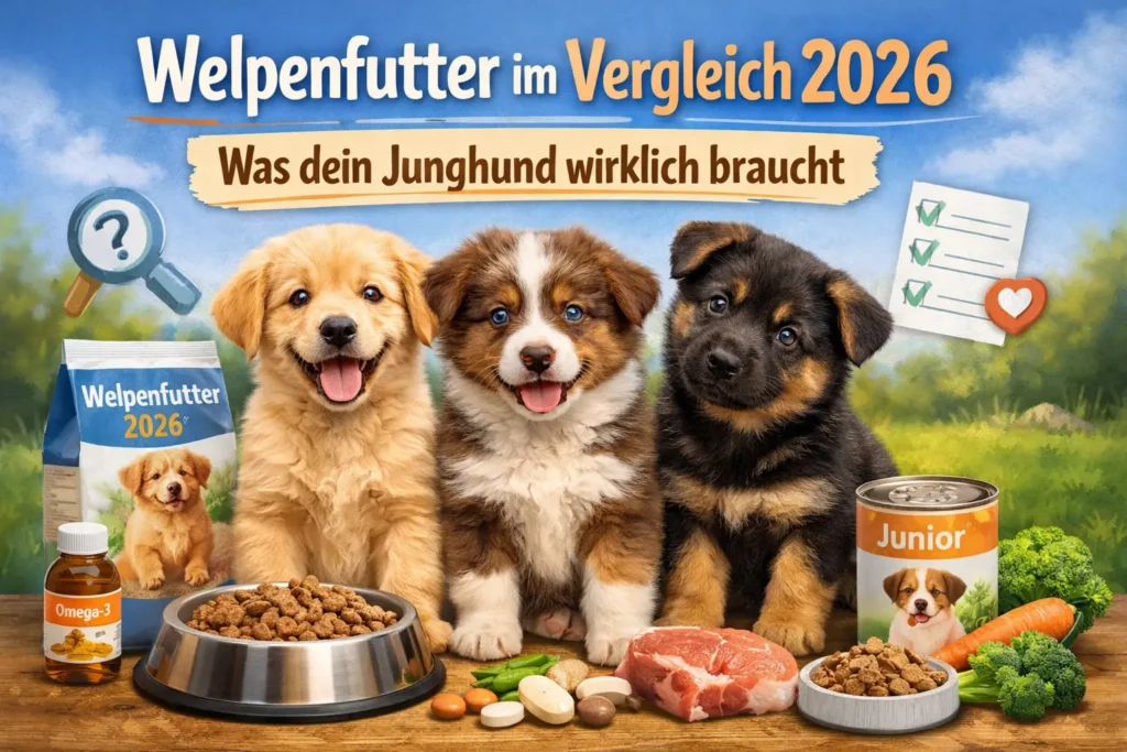 Welpenfuttervergleich
